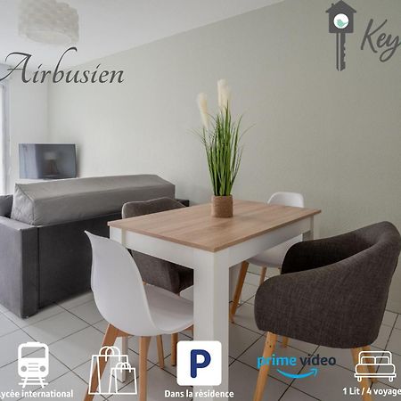 Appartement L'Airbusien - Terrasse et parking - Airbus à coté à Colomiers Extérieur photo